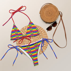 Jewish Pride - Recycled String Bikini