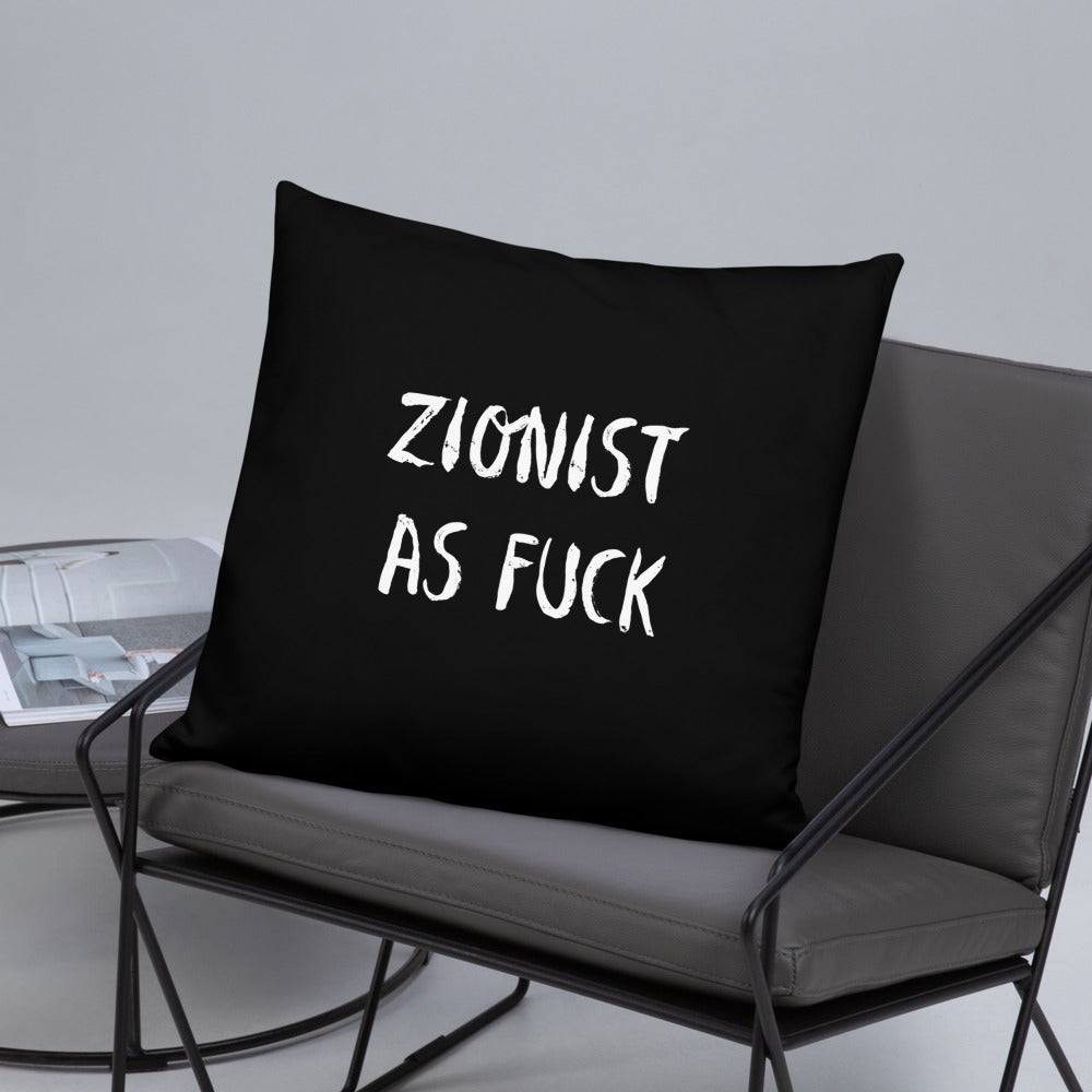 Zionist As Fuck Pillow