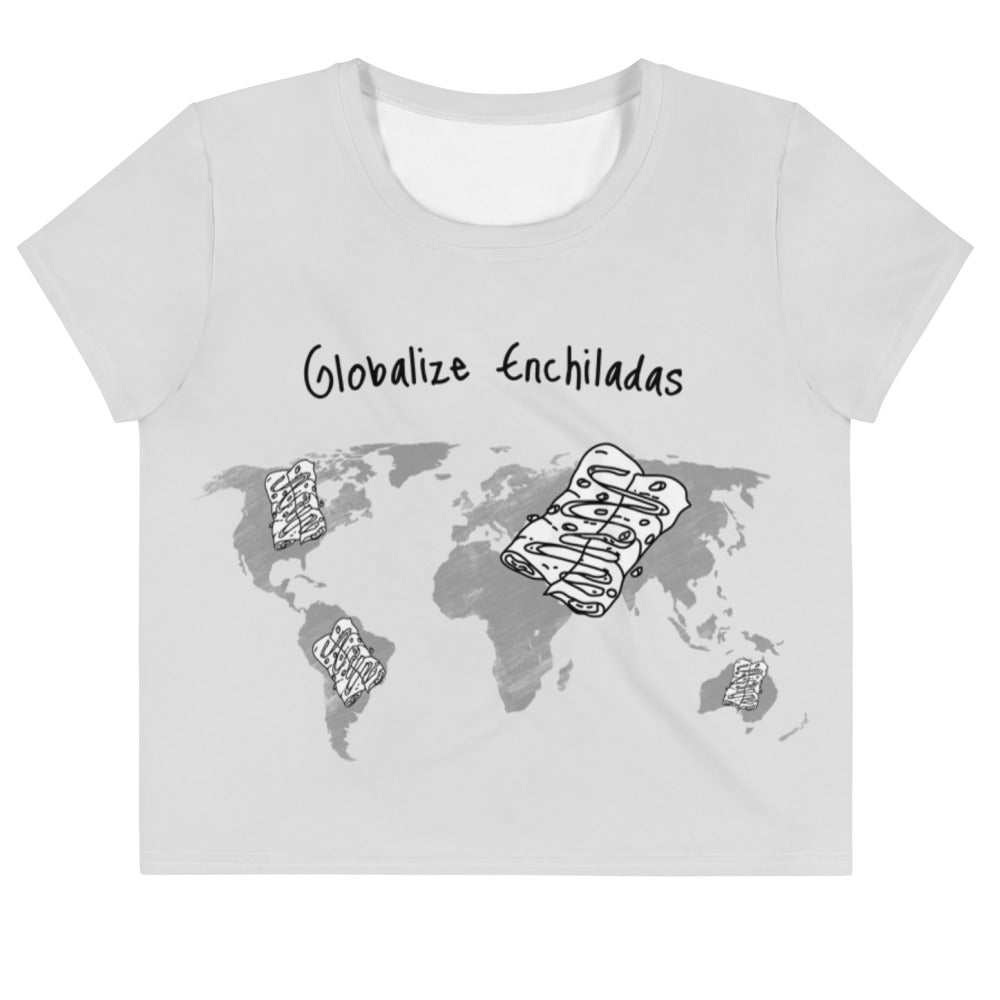 Globalize Enchiladas - Crop Tee