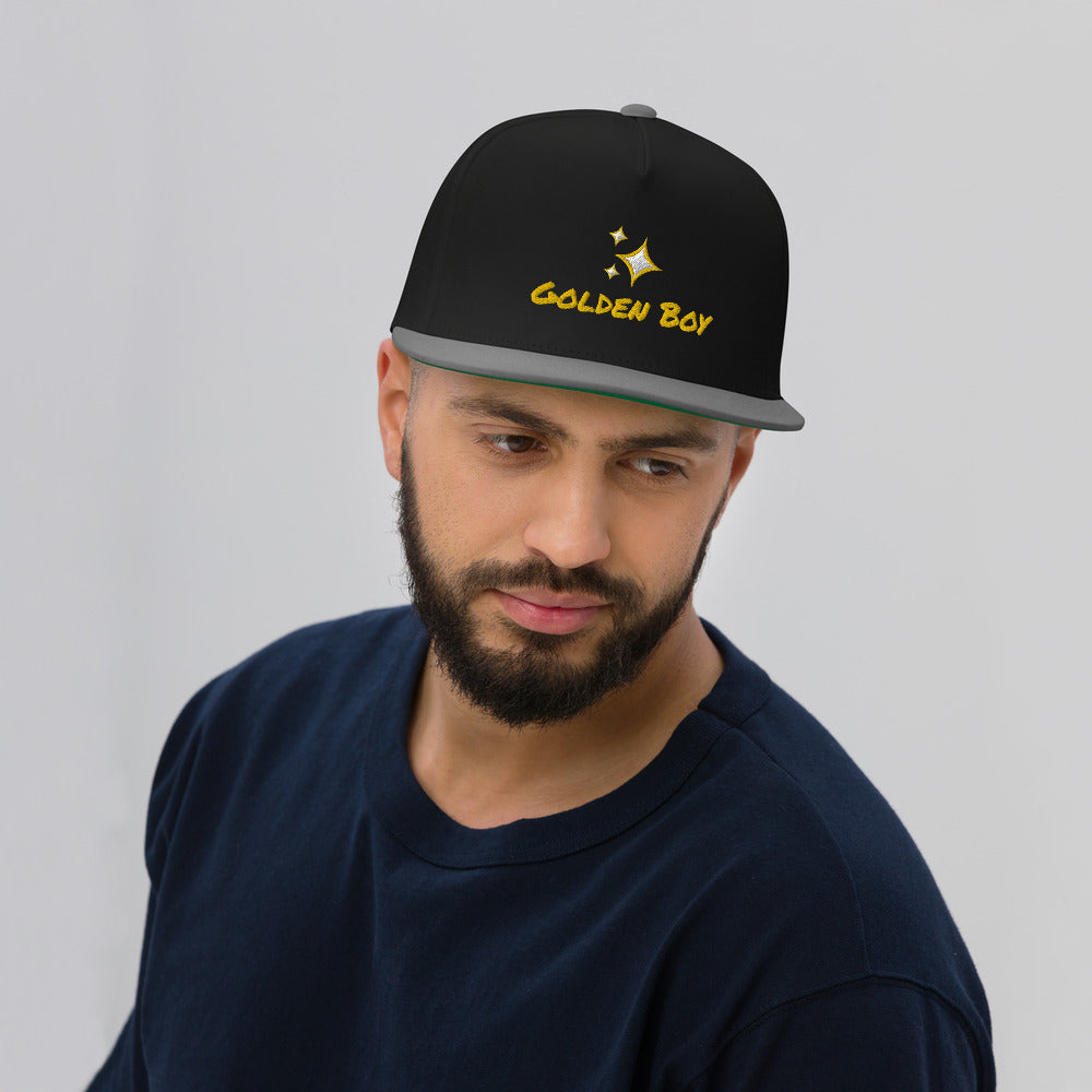 Golden Boy Flat Bill Cap – Dirty Jewish Swag