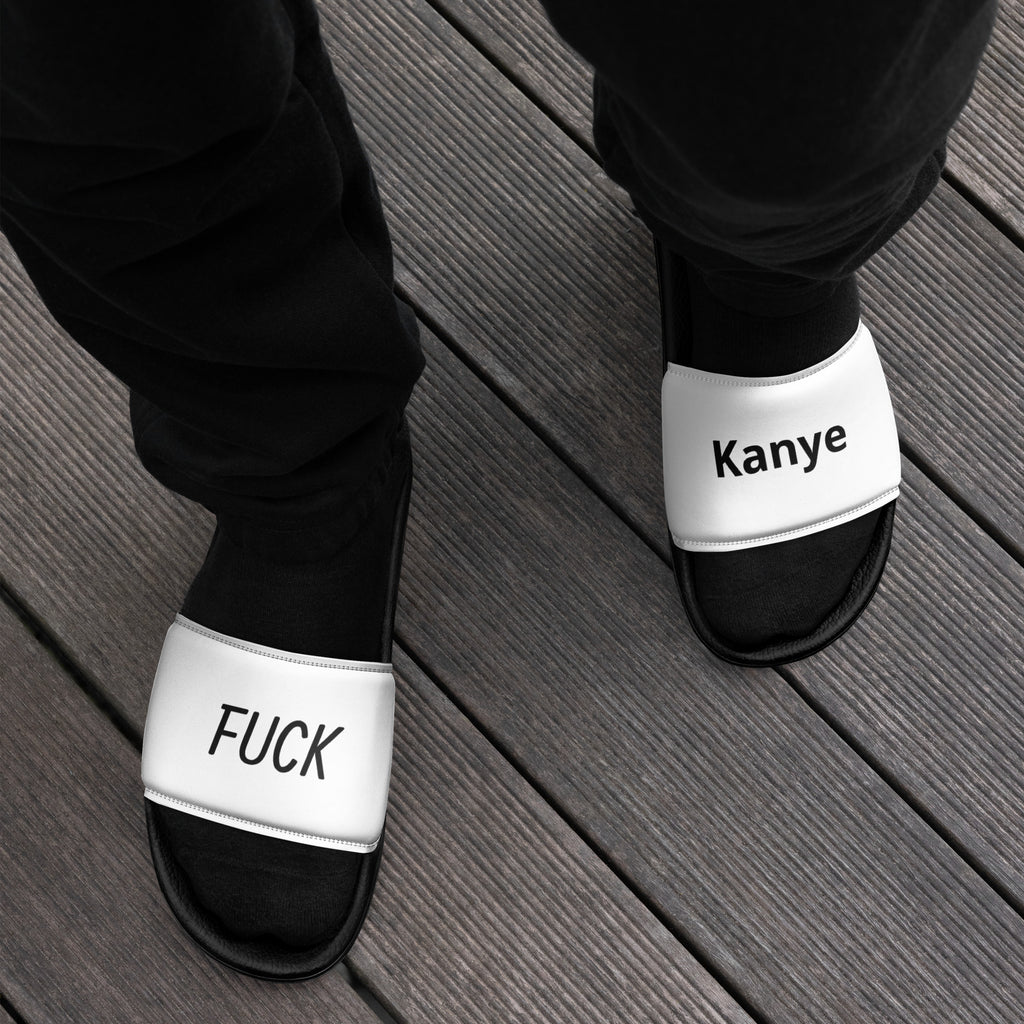 FUCK Kanye - Men’s slides