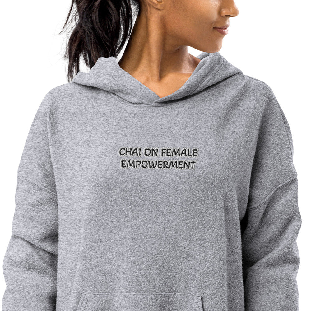 CHAI - Unisex sueded fleece hoodie