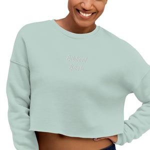 Biblical Bitch Crop Sweatshirt